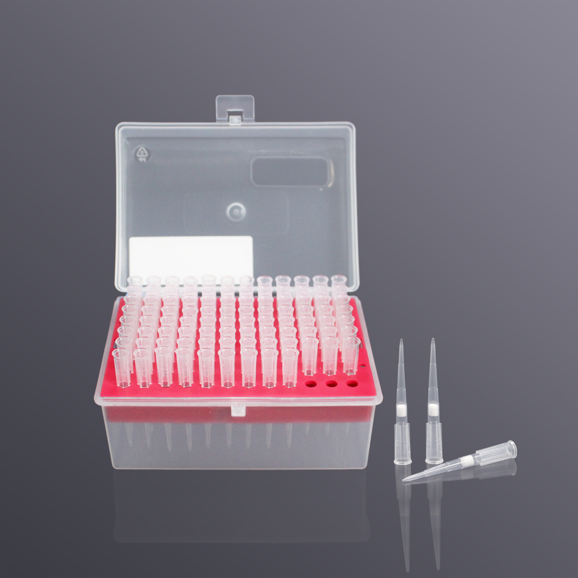Filter Rack Organizer 50ul - Sterile filter pipette tip with rack - NS Promedica