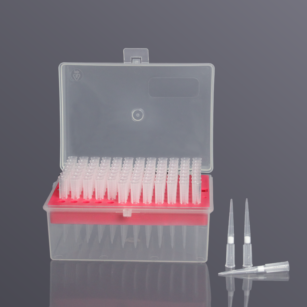 Filter Rack Organizer 100ul - Sterile filter pipette tip with rack - NS Promedica